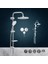 Deluxe Choreme Rain Tepe Duş Seti VS-5110 1