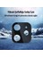 Iphone 12 6.1 2in1 Full Glue Tempered Cam Ekran Koruyucu +Kamera Lens Set AL-34279 5