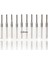 Tungsten Karbür Pcb Kesme Cnc Freze Ahşap Işleme 2.4mm 10 Adet 1