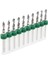 Mikro Karbür Pcb Matkap Ucu Metal Cnc Sondaj 10LU Set 2.75MM 3