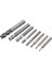 Hss Düz Shank 4 Flüt End Mill Kesici Cnc Uç 8 Li Set 2MM-12MM 5