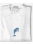 Animal Yunus Balığı Dijital Baskılı Beyaz Tshirt 2