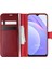 Xiaomi Redmi Note 9 4g Kılıf Delux Leather Wallet Kırmızı 1