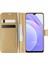 Xiaomi Redmi Note 9 4g Kılıf Delux Leather Wallet Gold 1