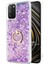 Xiaomi Poco M3 Kılıf Glitter Liquid Holder Mor 1