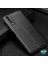 Vivo Y11S Kılıf Deri Dokulu Silikon Kırmızı 3