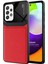 Samsung Galaxy A72 Kılıf Uniq Leather Kırmızı 1