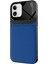 Apple iPhone 12 Kılıf Uniq Leather Lacivert 2
