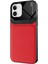 Apple iPhone 12 Kılıf Uniq Leather Kırmızı 2