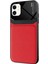 Apple iPhone 11 Kılıf Uniq Leather Kırmızı 2