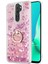 Oppo A5 2020 Kılıf Glitter Liquid Holder Pembe 1