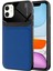 Apple iPhone 11 Kılıf Uniq Leather Lacivert 1