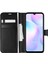 Xiaomi Redmi 9A Kılıf Delux Leather Wallet Siyah 1