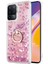 Oppo Reno 5 Lite Kılıf Glitter Liquid Holder Pembe 1