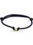 Altın Lacivert Ipli Spor Unisex Küp Bileklik (BLK0272) 1