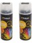 Akrilik Sprey Boya Mat Siyah 2 x 400 ml 1
