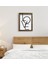 Gift Yatak Odası Konseptli Doğal Masif Ahşap Çerçeveli Tablo 45X65CM-101 4