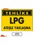Tehlike Lpg Ateşle Yaklaşma Uyarı Ikaz Levhası 1
