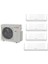 A++ 36000 BTU/h 1 Dış + 4 Iç Ünite 9000 + 9000 + 12000 + 18000 BTU/h Multi Inverter Klima 1