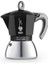 New Moka Pot Çift Katmanlı Indüksüyon Siyah 6 Cups 1