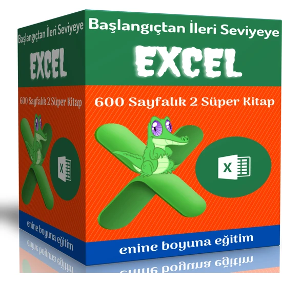 Enine Boyuna Eğitim Başlangıçtan Ileri Seviyeye Excel Eğitim Seti