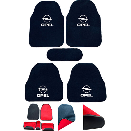 Rs Auto Opel Zafira Çift Renk,tek Yön Baskı Halı Paspas