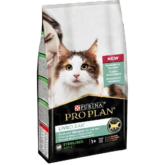 Pro Plan Liveclear Somonlu Kısırlaştırılmış Kedi Maması 1,4 kg