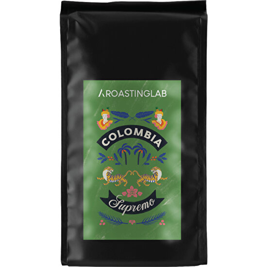 A Roasting Lab Colombia Supremo (1000 Gram) Filtre Kahve