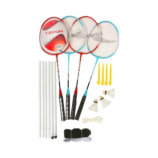 Tryon Ağ Dahil Badminton Raket Set