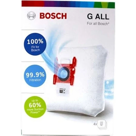 Bosch Type G Elektrikli Süpürge Toz Torbası G Tipi