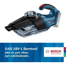 Bosch GAS 18V-1 Professional Akülü El Süpürgesi (Akü ve Şarj Cihazı Dahil Değildir) - 06019C6200