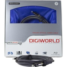 Digiworld Toslink Optik Ses Kablosu 1.8m