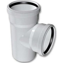 AlanSansli 100X70 Pvc Pissu Boru Te Çatal