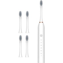 Dolity Elektrikli Diş Fırçası Ipx7 Su Geçirmez - Beyaz (Yurt Dışından)