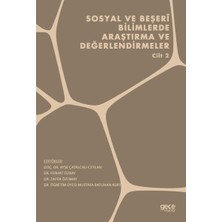 Sosyal ve Beşeri Bilimlerde Araştırma ve Değerlendirmeler - Cilt 2 - Ayşe Çatalcalı Ceylan