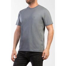 Vigoss Jeans Vıgoss Battal O Yaka Erkek T-Shirt  B3124-03370