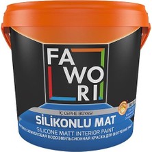 Fawori Silikonlu Mat Iç Cephe Boyası 2.5 Lt