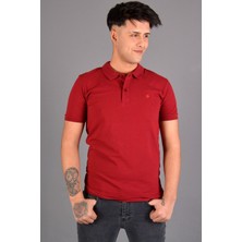 Koçmen Erkek Polo Yaka T-Shirt K-0145 - Bordo