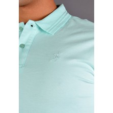 Koçmen Erkek Polo Yaka T-Shirt K-0145 - Su Yeşili