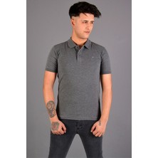 Koçmen Erkek Polo Yaka T-Shirt K-0145 - Gri