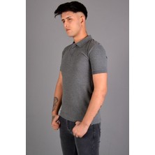 Koçmen Erkek Polo Yaka T-Shirt K-0145 - Gri
