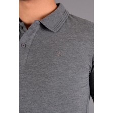 Koçmen Erkek Polo Yaka T-Shirt K-0145 - Gri
