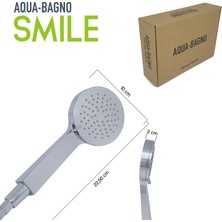 Aqua Bagno Smile El Duşu - Duş Başlığı  3 Fonksiyonlu