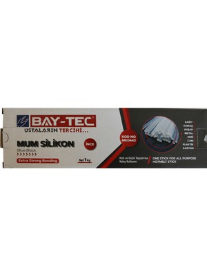 Bay-Tec Mum Silikon Ince