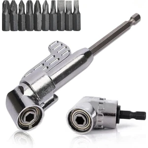 1/4'' Bits Uç ve Köşe Vidalama Adaptörü Seti 12 Parça
