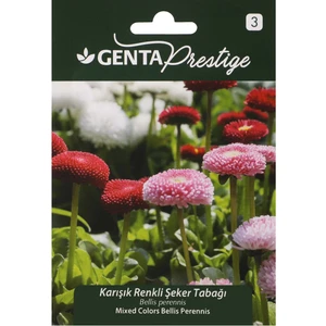 Prestige Çiçek Tohumu Karışık Renkli Şeker Tabağı Genta Prestige
