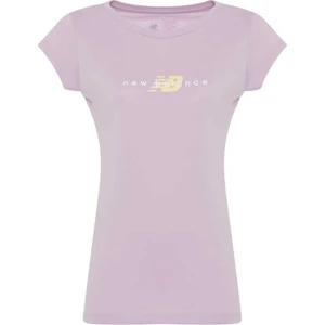 New Balance LOGO TEE Mor Kadın Tişört WTT2033-PBR