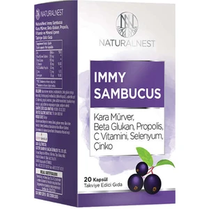 Immy Sambucus 20 Kapsül