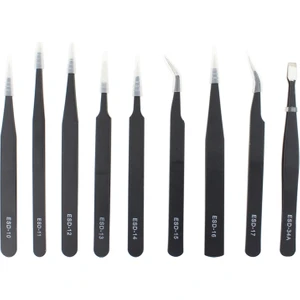 Esd-10 11 12 13 14 15 16 17 34A 9 Parça Anti Statik Cımbız Set