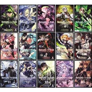 Seraph Of The End - Kıyamet Meleği -15 Kitap Manga Seti - Takaya Kagami